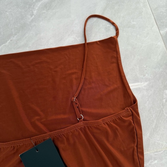 Women’s Fashion Nova Let’s Run Away Cowl Neck Sleeveless Mini Dress Size Medium - Picture 10 of 16